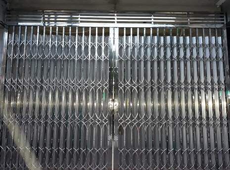 Cửa xếp inox đẹp giá rẻ Hải Phòng