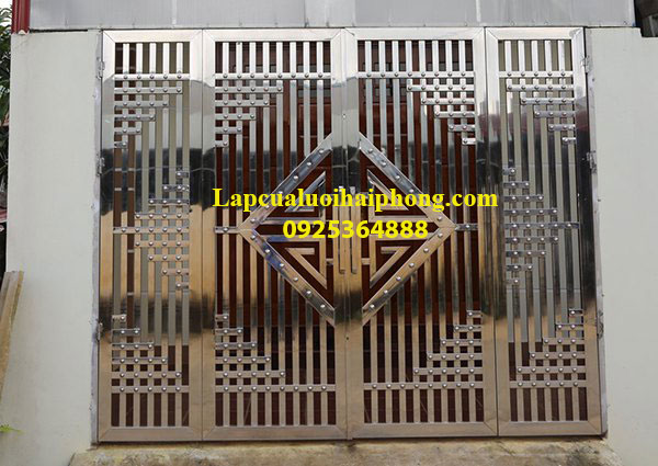 Làm cửa cổng inox tại Đồ Sơn Hải Phòng