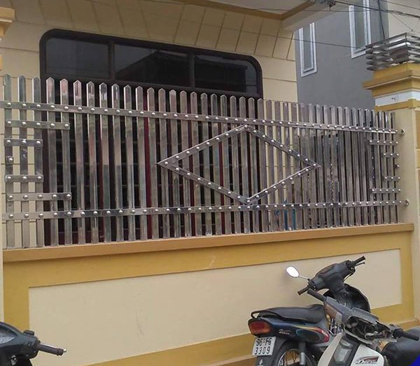 Hàng rào inox đẹp tại huyện Vĩnh bảo Hải Phòng