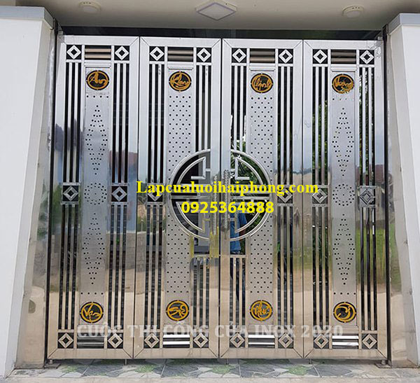 Làm cửa inox chất lượng giá rẻ tại Hải Phòng