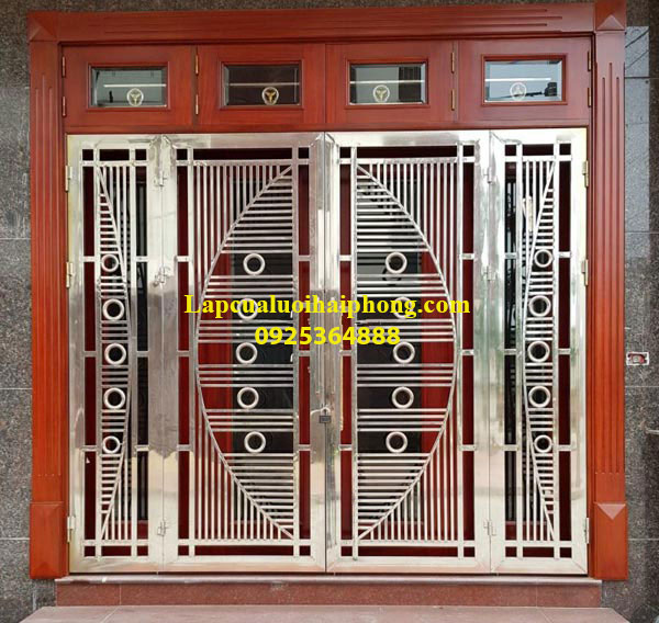 Địa chỉ làm cửa inox tại Hải Phòng