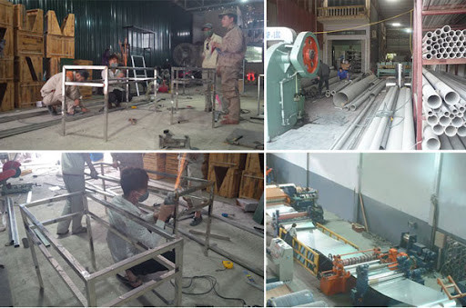 XƯỞNG SẢN XUẤT GIA CÔNG INOX UY TÍN TẠI HẢI PHÒNG